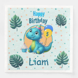 Baby Dino Napkins! Servilleta de papel Pappersservett