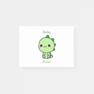 Baby Dino Post-it Block