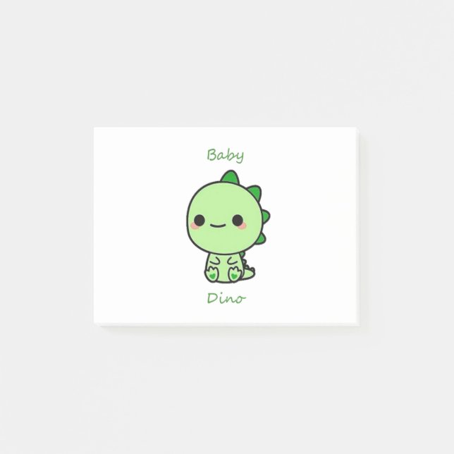 Baby Dino Post-it Block (Framsida)