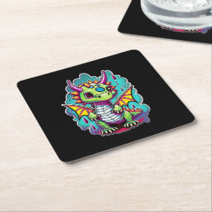 Baby Dinosaur 2   Jurassic Joy Underlägg Papper Kvadrat