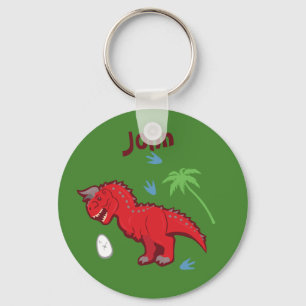 Baby Dinosaur Carnotaurus Nyckelring