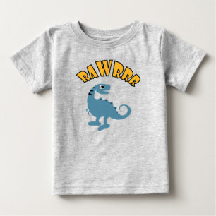 Baby Dinosaur Design - Baby Bra Jersey T-Shirt
