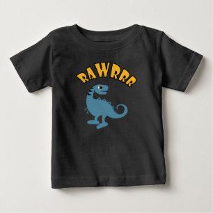 Baby Dinosaur Design - Baby Bra Jersey T-Shirt