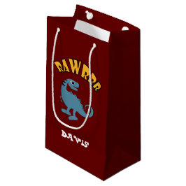 Baby Dinosaur Design - Gift Bag - Small