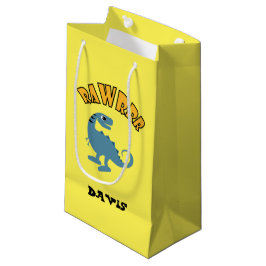 Baby Dinosaur Design - Gift Bag - Small