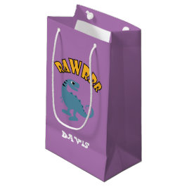 Baby Dinosaur Design - Gift Bag - Small