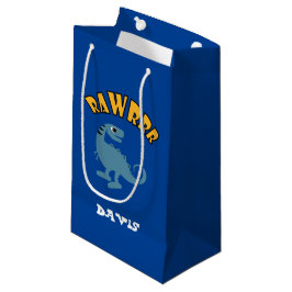 Baby Dinosaur Design - Gift Bag - Small