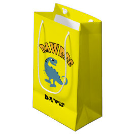 Baby Dinosaur Design - Gift Bag - Small