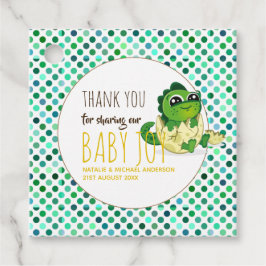 Baby Dinosaur Gåvor Etiketter