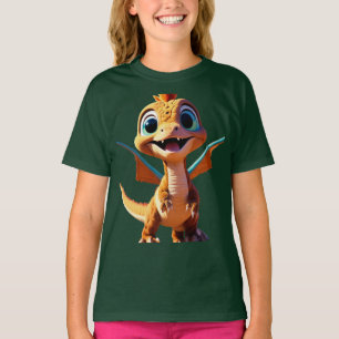 " Baby Dinosaur in Monument Valley " Designad T Shirt