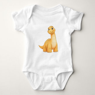 Baby Dinosaur Jersey Bodysuit - Comfort and Style  T Shirt