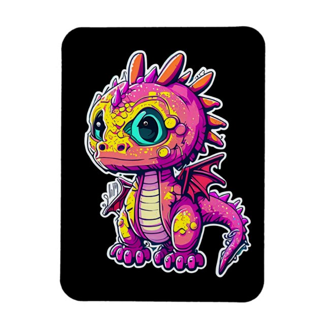 Baby Dinosaur | Jurassic Joy Magnet (Vertikal)