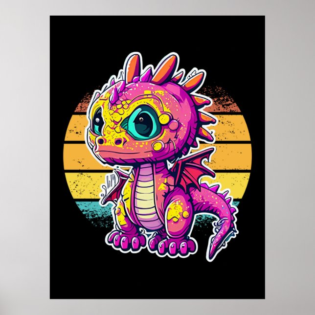 Baby Dinosaur | Jurassic Joy Poster (Framsidan)