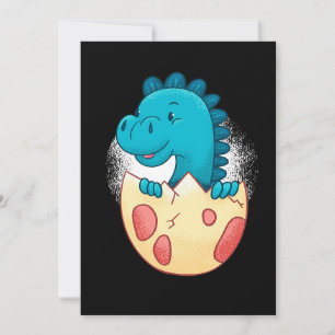 Baby Dinosaur Newborn Cute Gift för Baby Meddelande