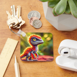 Baby Dinosaur Nyckelring