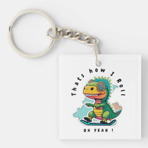 Baby Dinosaur Skating Så här rullar jag