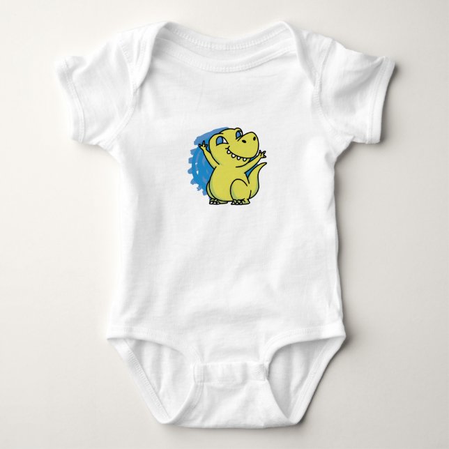 Baby Dinosaur T Shirt (Framsida)