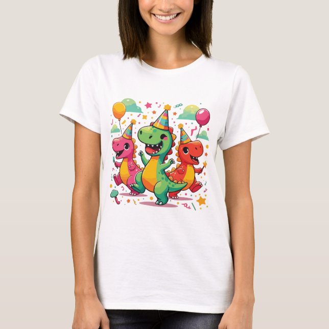 Baby Dinosaur T Shirt (Framsida)
