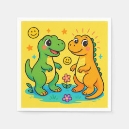 Baby Dinosaur-Thworthy Pappersservett