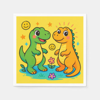 Baby Dinosaur-Thworthy Pappersservett