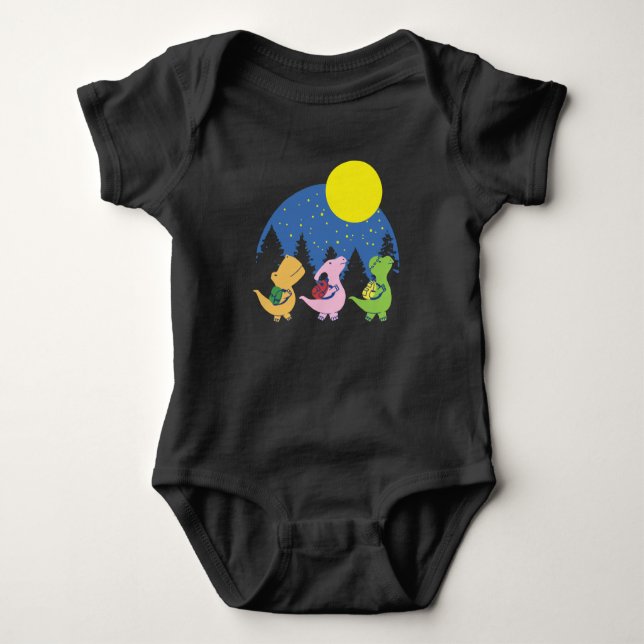 Baby Dinosaurs Back to school T Shirt (Framsida)