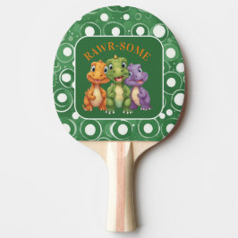 Baby Dinosaurs Party Pingisracket