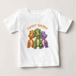 Baby Dinosaurs Party T Shirt