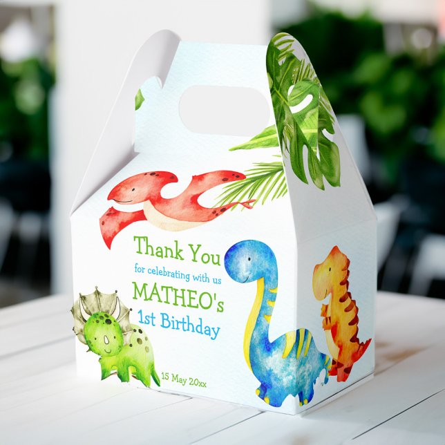 Baby dinosaurs småbarn födelsedagsfest presentaskar (Baby dinosaurs toddler birthday party favor box dino mite party favors cute dinosaurs favors)