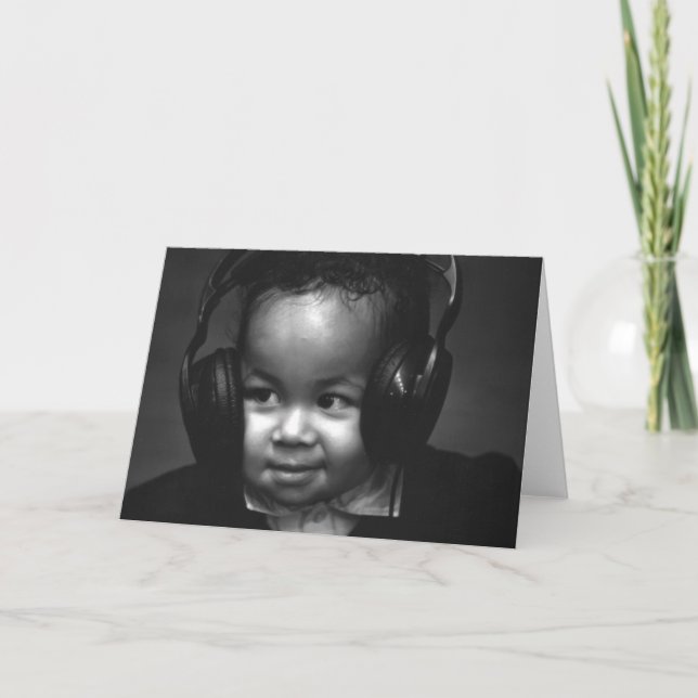 Baby DJ Kort (Framsida)