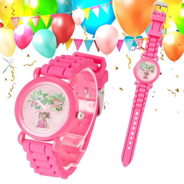 Baby djur Anpassningsbar Photo Kids Watch Birthday Armbandsur (Skapare uppladdad)