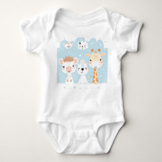 Baby djur Bodykostym T Shirt