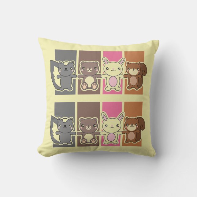 Baby djur kudde (Framsida)