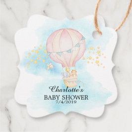 Baby djur Luftballong Ride Favor Gift-Märkre Gåvor Etiketter