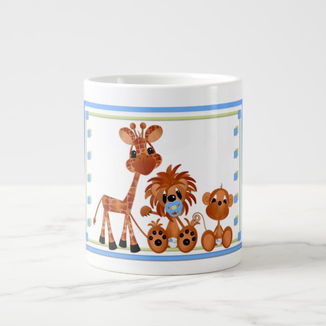 Baby djur Mugg Jumbo Mugg (Framsidan)