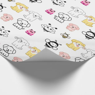 Baby djur presentpapper