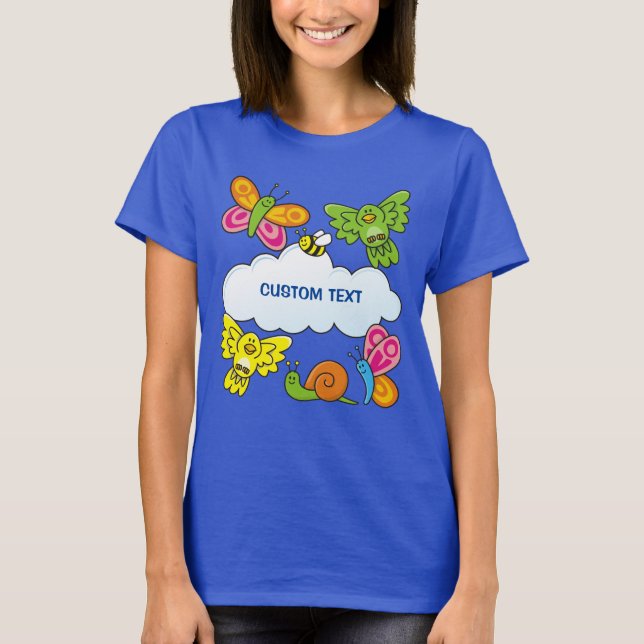 Baby djur t shirt (Framsida)