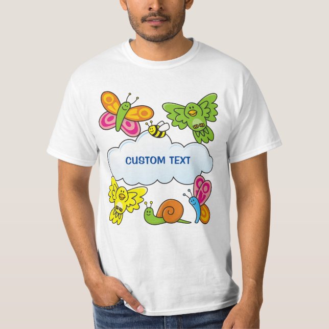 Baby djur t shirt (Framsida)