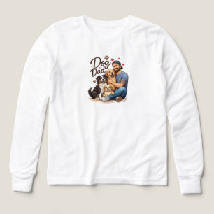 Baby Dog Mom T-Shirt – Heart & Paw Design – Söt I