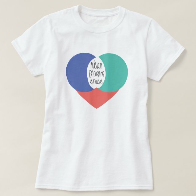 Baby-doll Música Para Cortar Os Pulsos T-shirt (Design framsida)