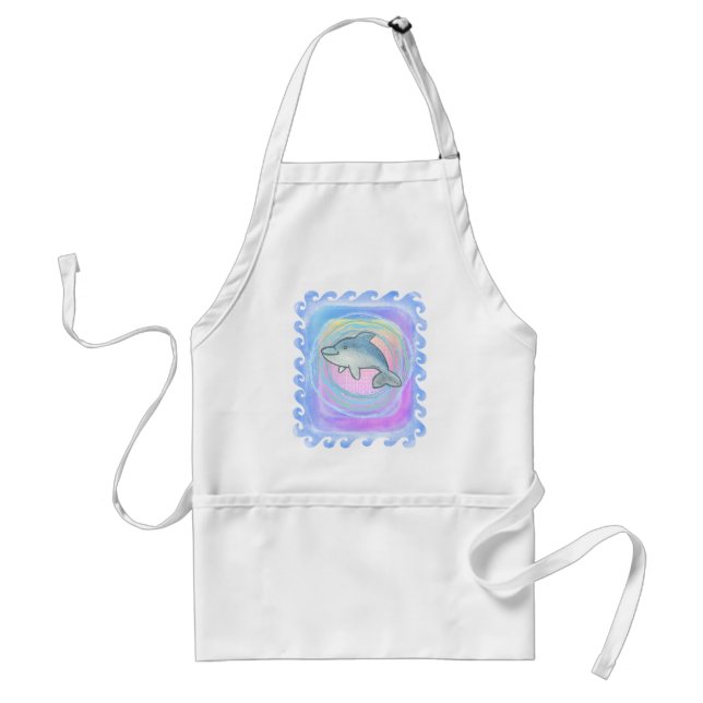 Baby Dolphin apron Förkläde (Framsidan)