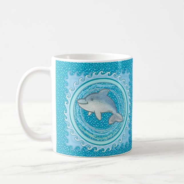 Baby Dolphin Kaffemugg (Vänster)