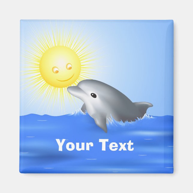 Baby Dolphin Magnet (Framsidan)
