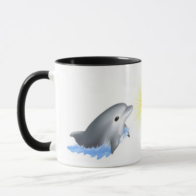 Baby Dolphin Mugg (Vänster)