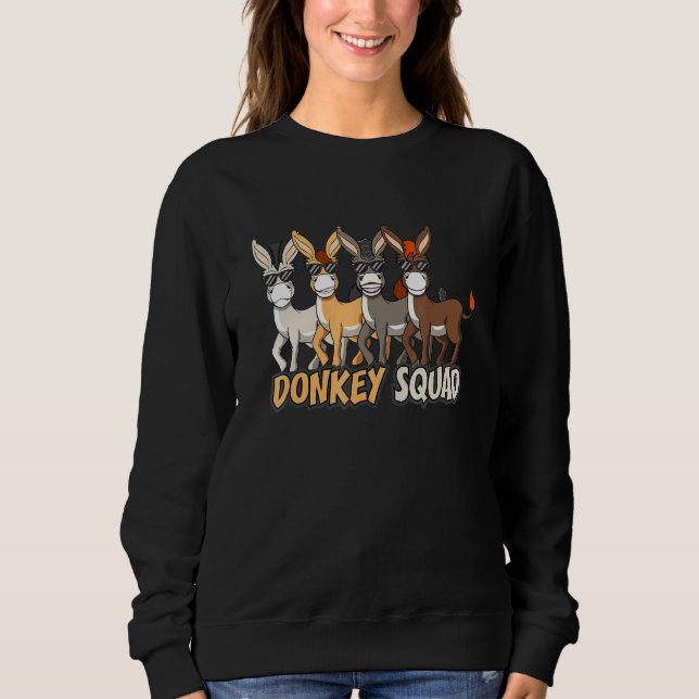 Baby Donkey Squad Mule T Shirt (Framsida)