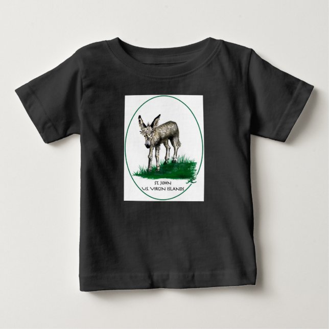 Baby Donkey T Shirt (Framsida)