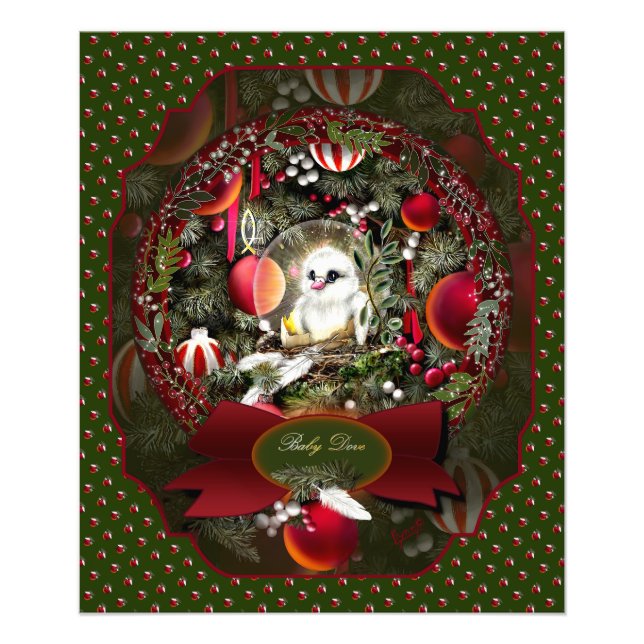 Baby Dove Fototryck (Framsidan)