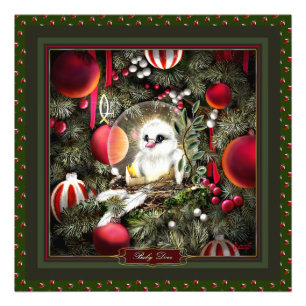 Baby Dove Fototryck