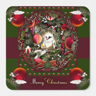Baby Dove Fyrkantigt Klistermärke