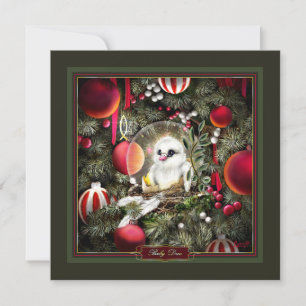 Baby Dove Julkort