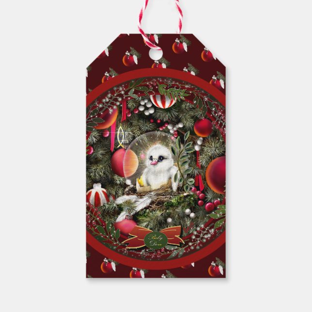 Baby Dove Presentetikett (Baksidan)